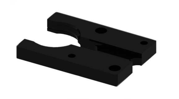 Forquilha ISO40 para Poseidon - Preto
