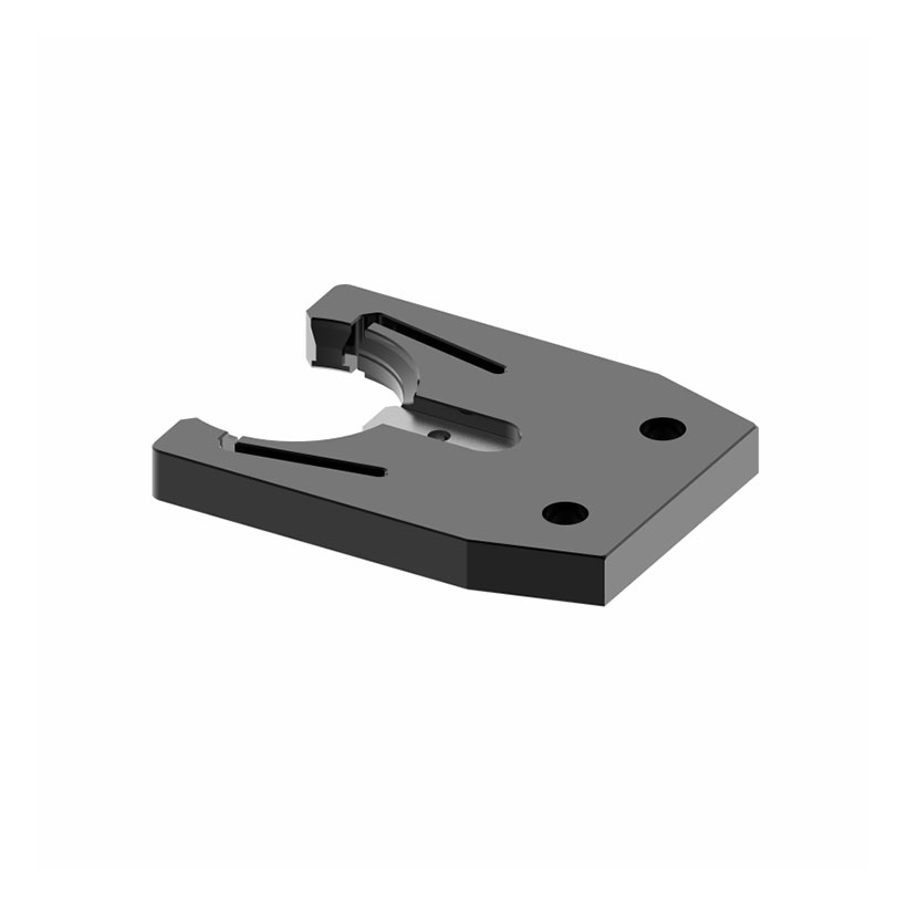 Garfo de Ferramenta BT40 para Thibaut - Preto com Placa de Reforço